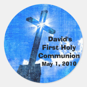 David's First Holy Communion Stickers