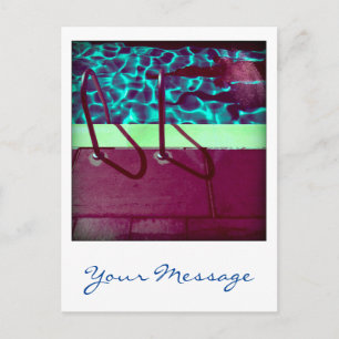 David's Pool 06161 Custom 3d Computer Art postcard