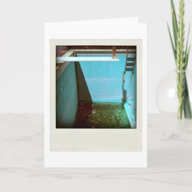 David's Pool 09f21 3d Computer Art card (Front)