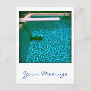 David's Pool 09iso Custom 3d Computer Art postcard