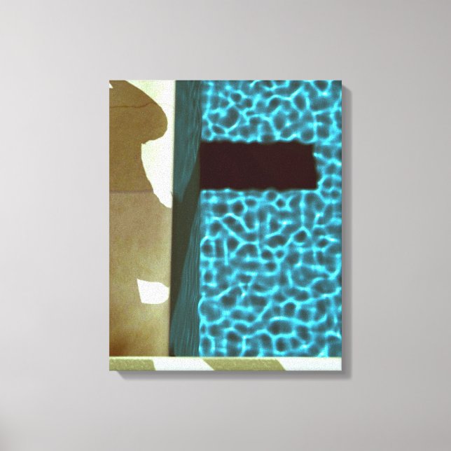 DAVID'S POOL SERIES 10e05 Canvas Print (Front)