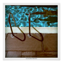 DAVID'S POOL SERIES p06- 3D Computer ART Poster