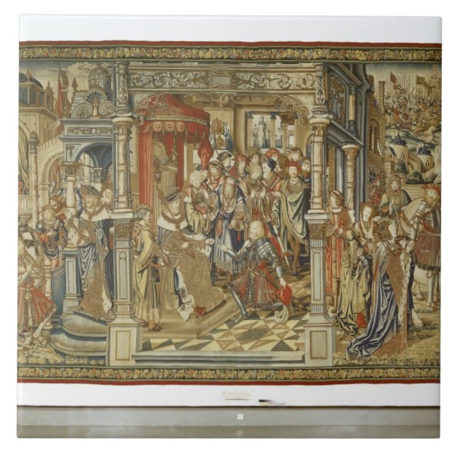 David's sons Amnon and Absalom declare war on each Tile (Front)