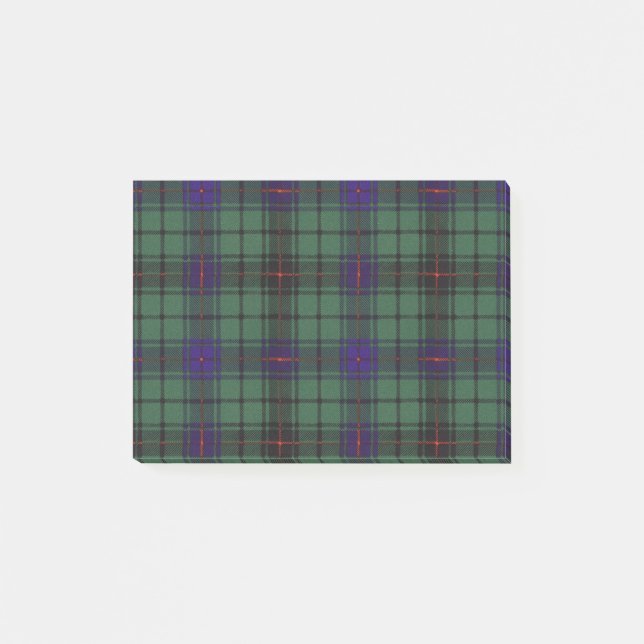 Davidson clan Plaid Scottish tartan Post-it Notes (Front)