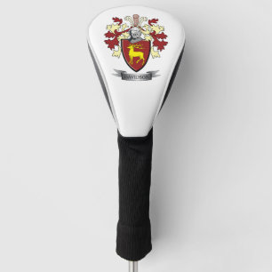 Davidson Family Crest Coat of Arms Golf Head Cover