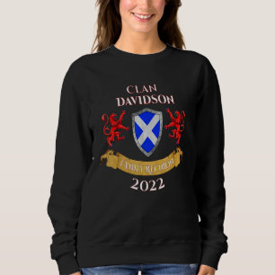 Davidson Family Reunion 2022 Scottish Clan Sweatshirt
