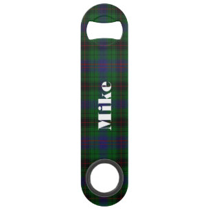 Davidson Plaid Custom Speed Bottle Opener