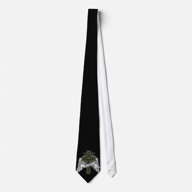 Davidson Tartan Cross Tie (Front)