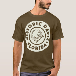Davie Florida Circle Tan T-Shirt