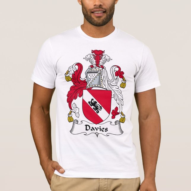 Davies Family Crest T-Shirt (Front)
