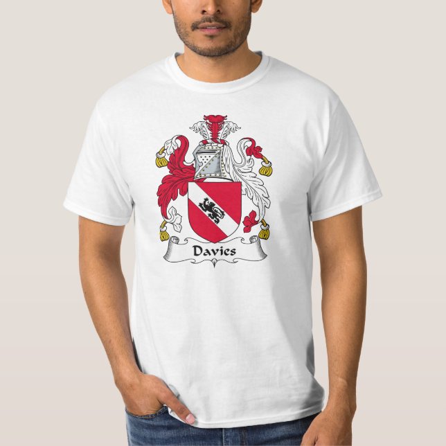 Davies Family Crest T-Shirt (Front)