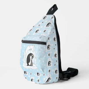 Davin and Annie the Penguins Sling Bag