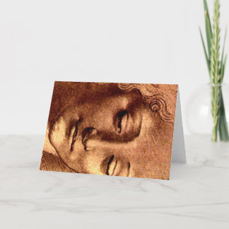 Davinci drawing  Card
