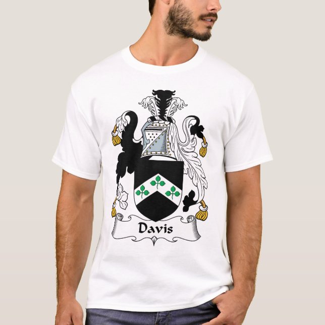 Davis Family Crest T-Shirt (Front)