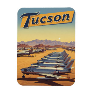 Davis-Monthan Air Force Base Tuscon Arizona Travel Magnet