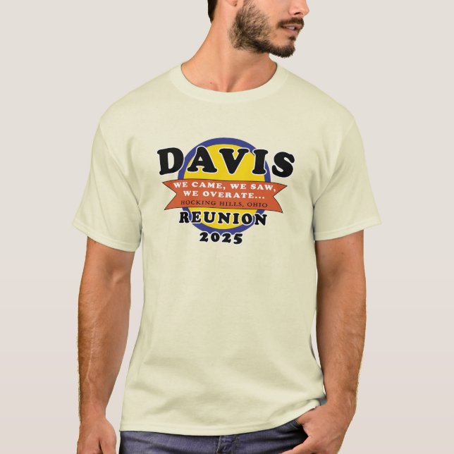 Davis Reunion T-Shirt (Front)