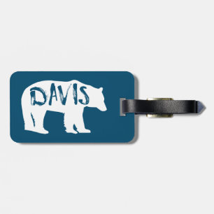 Davis West Virginia Bear Luggage Tag
