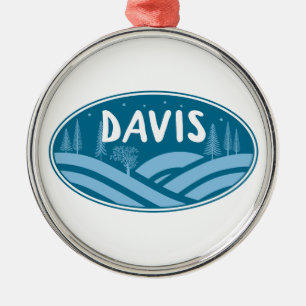 Davis West Virginia Outdoors Metal Tree Decoration