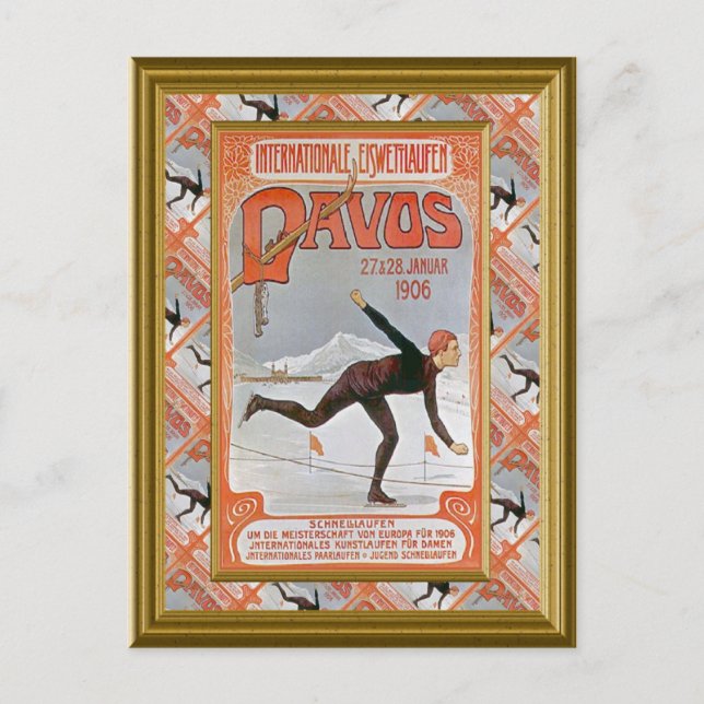 Davos 1906 postcard (Front)