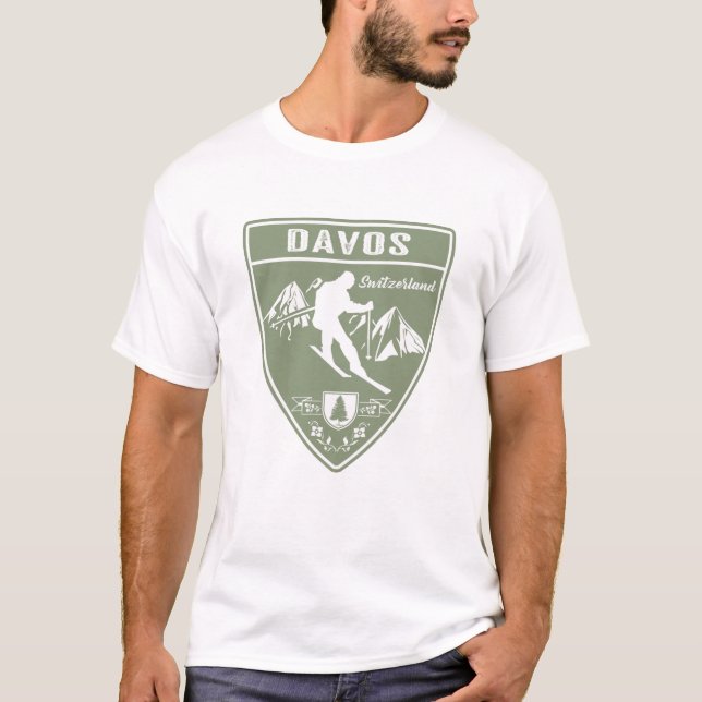Davos Switzerland T-Shirt (Front)