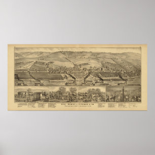 Davosburgh coal works poster
