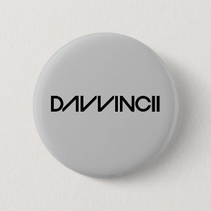Davvincii 6 Cm Round Badge