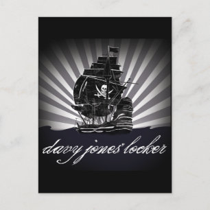 davy jones locker postcard