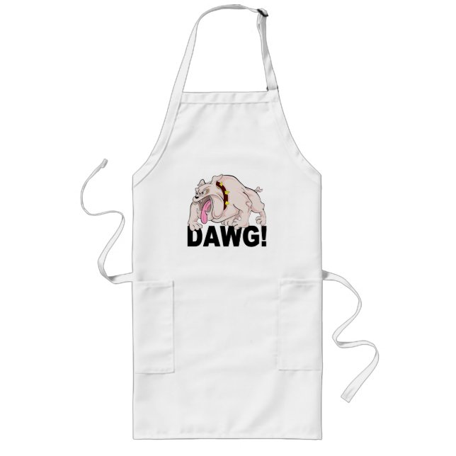 DAWG! apron - choose style & colour (Front)