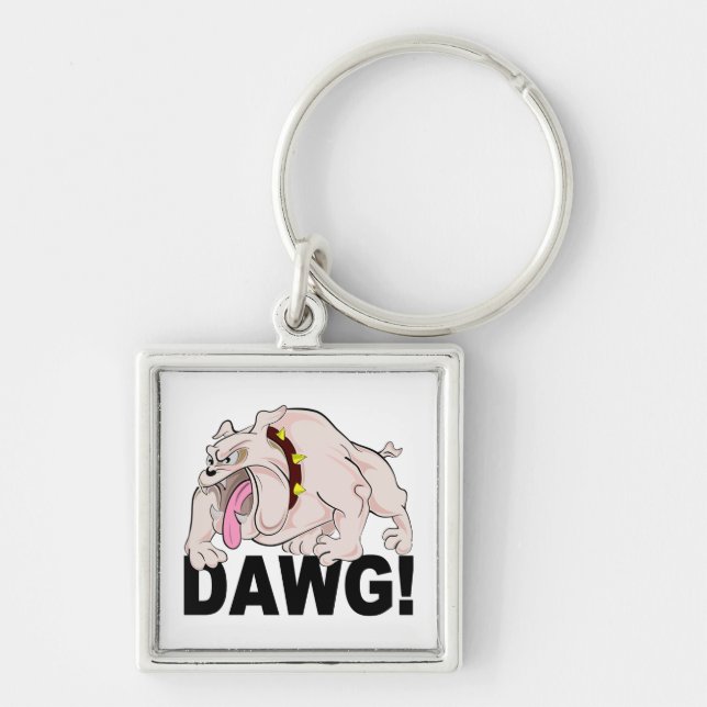 DAWG! key chain, customise Ring (Front)