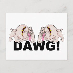 DAWG! postcard, customise Postcard