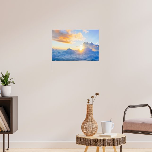 Dawn Above the World Poster (Living Room 3)