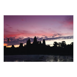 Dawn At Angkor Wat Photo Print