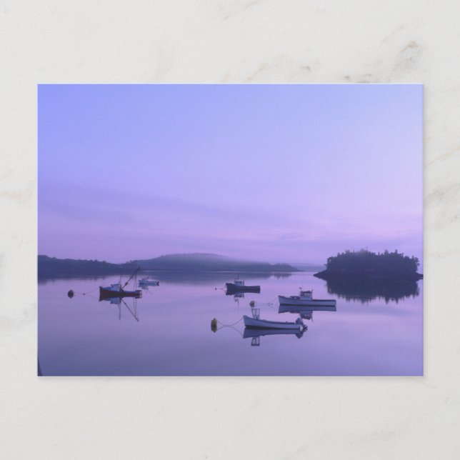 Dawn at Lubec Postcard (Front)