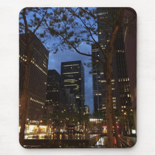 Dawn at Rockefeller Centre NYC Architecture Lights Mouse Pad