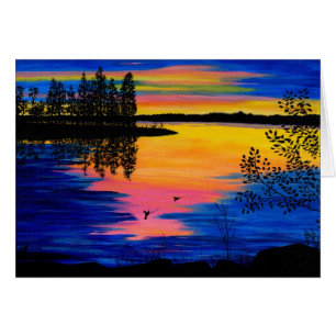 Dawn at the Lake