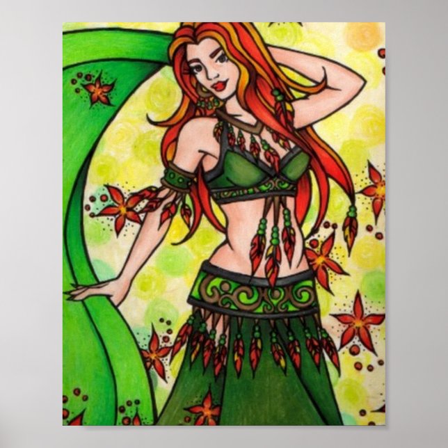 Dawn Belly Dancer Poster (Front)