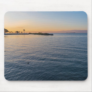 dawn breaks in chapala mexico mouse pad