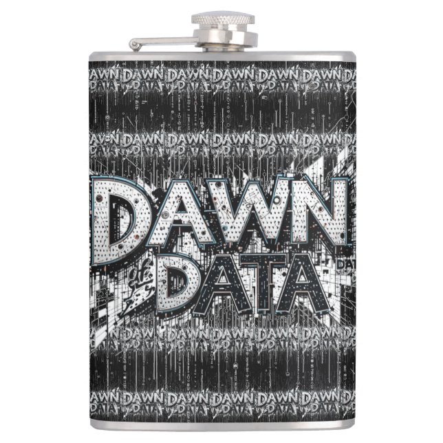 Dawn Data Barware & Bar Tools Flasks (Front)