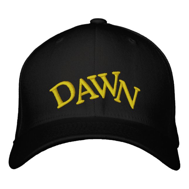 DAWN EMBROIDERED HAT (Front)