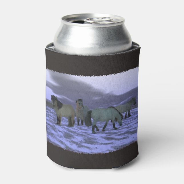 Dawn Horse Can Cooler (Can Front)