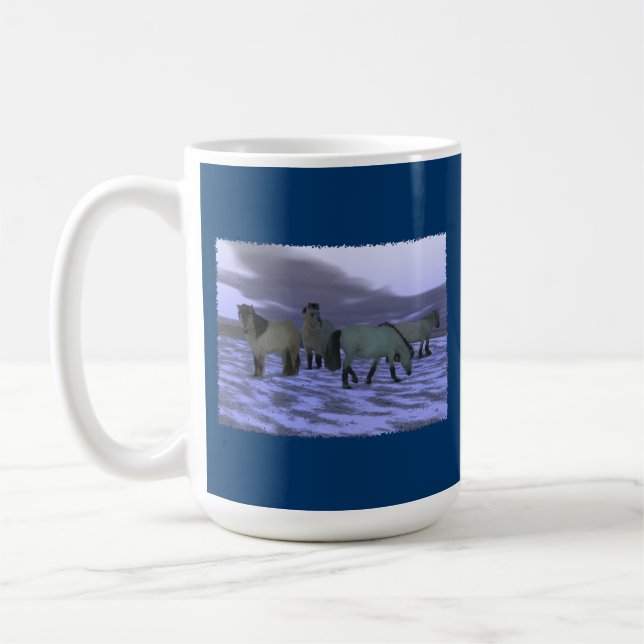 Dawn Horse Coffee Mug (Left)