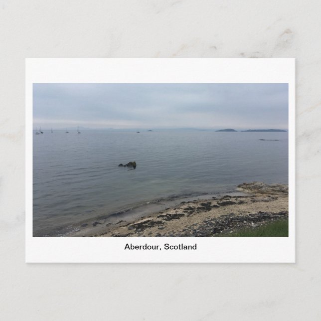 Dawn in Aberdour Postcard (Front)