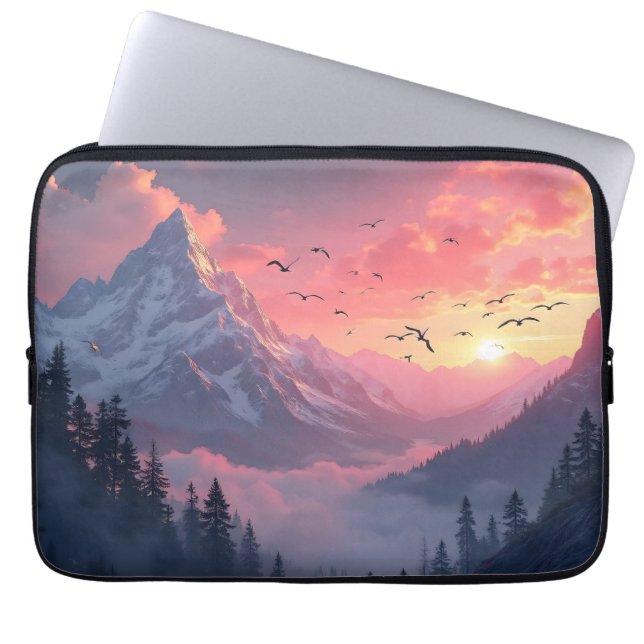 Dawn Journey Laptop Sleeve (Front)