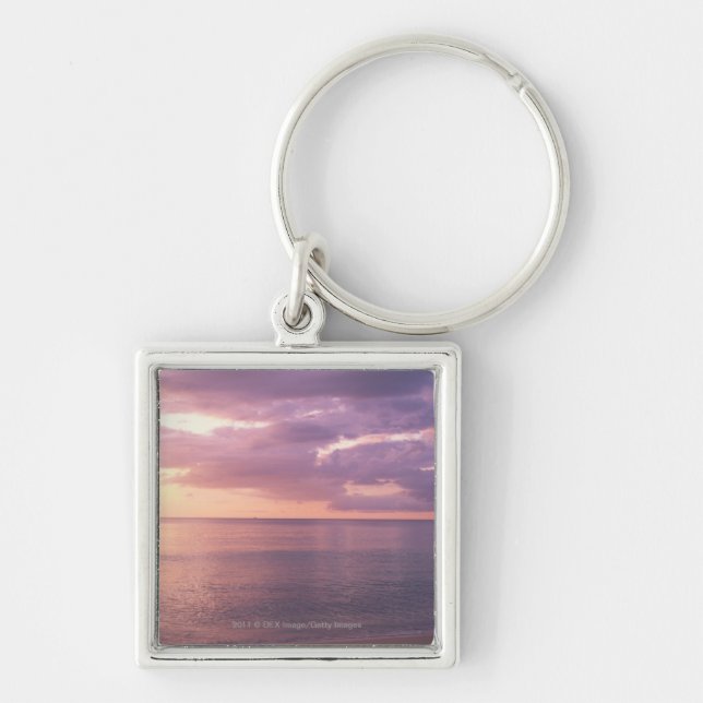 Dawn meets beach key ring (Front)