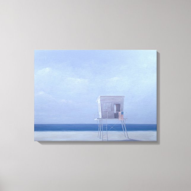 Dawn Miami Canvas Print (Front)