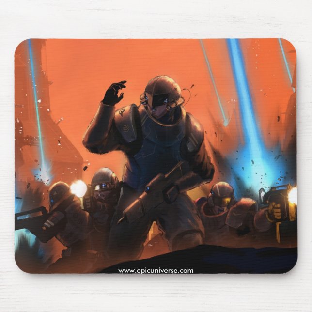 'Dawn of Destiny' Mousepad (Front)