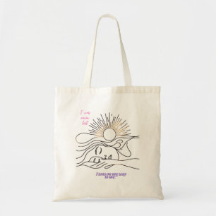 Dawn of Self-Discovery: Empowering Minimalist Art Tote Bag