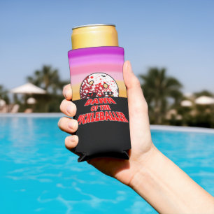 Dawn of the Pickleballer Halloween Horror Zombie Seltzer Can Cooler