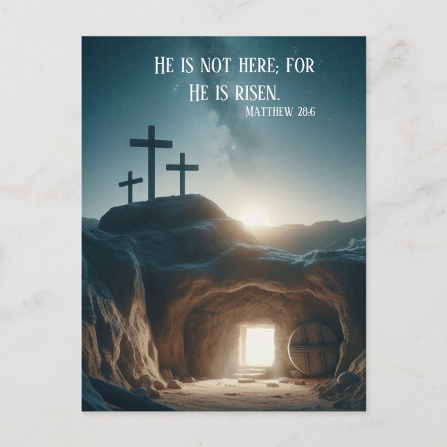 Dawn of the Resurrection  Postcard (Front)
