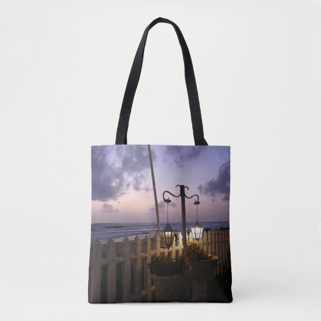 Dawn on the Beach Tote Bag (Front)